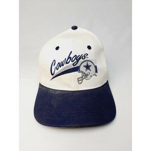 Dallas Cowboys NFL Vintage Snapback Hat Cap Annco White Blue RARE